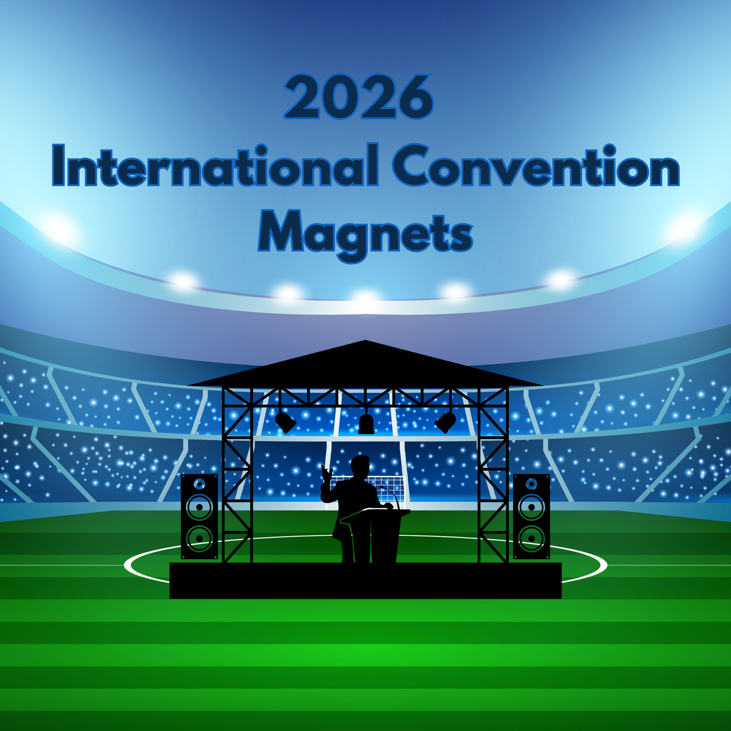 2026 “Eternal Happiness” International Convention Magnets ✨  Bulk Discounts Available