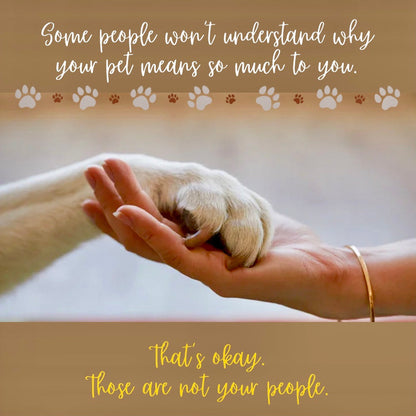 I love you more than the dog.