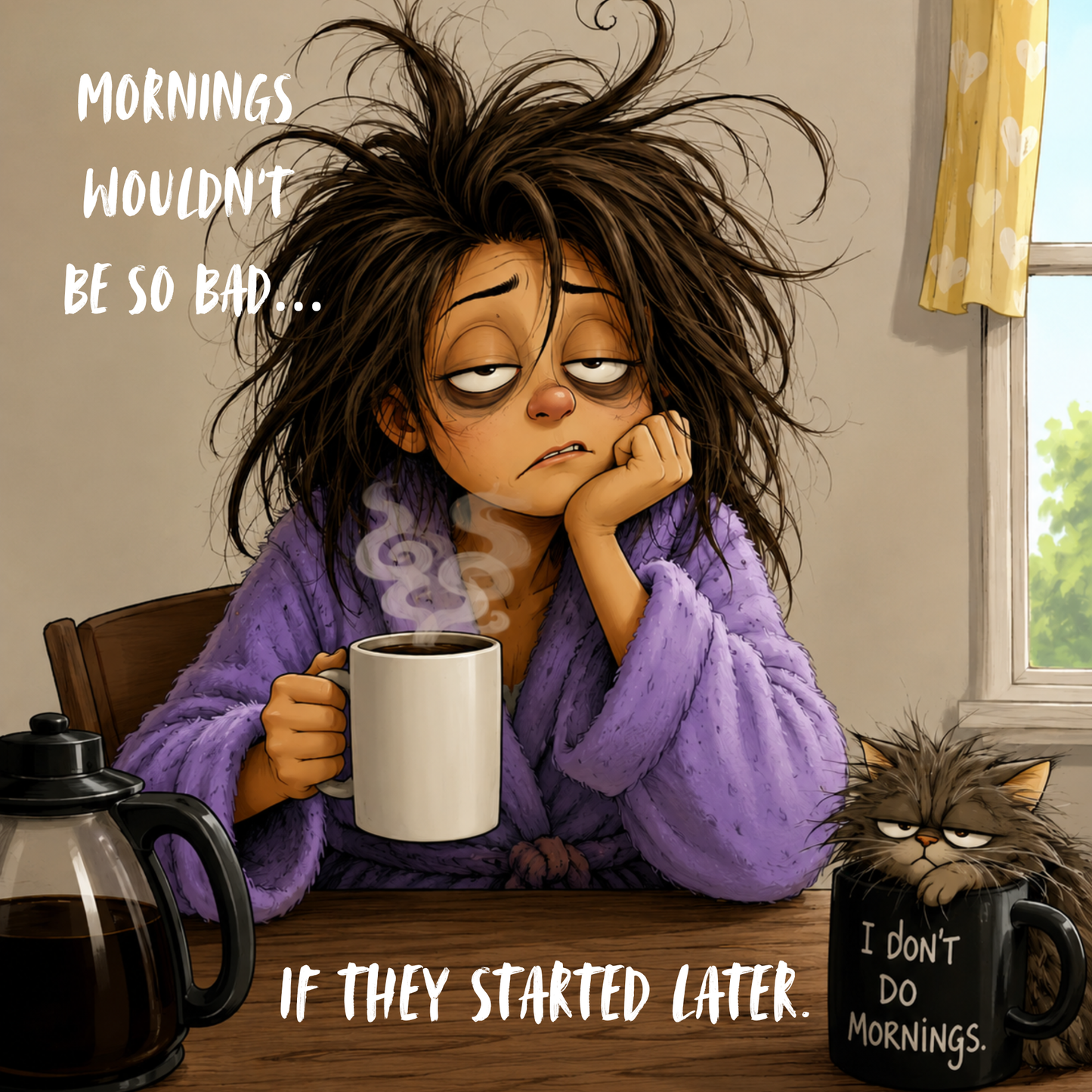 Mornings wouldn’t be so bad…